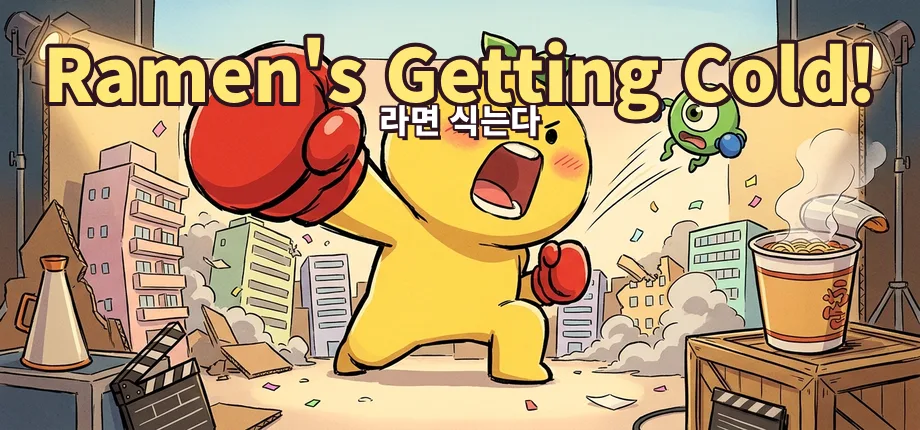 라면 식는다 대표 그림
